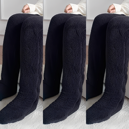 Camellia - Kuschelige, kniehohe Wintersocken für Damen