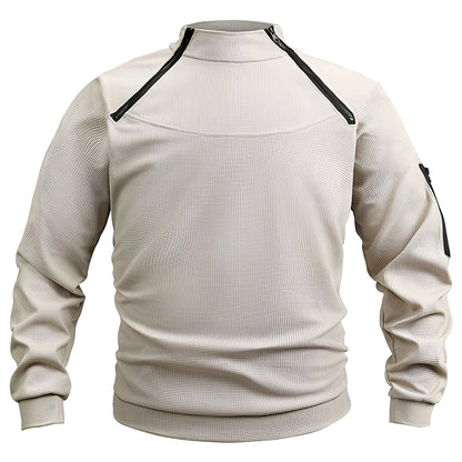 Wilbur - Herren-Fleecepullover mit Zipper für Sport