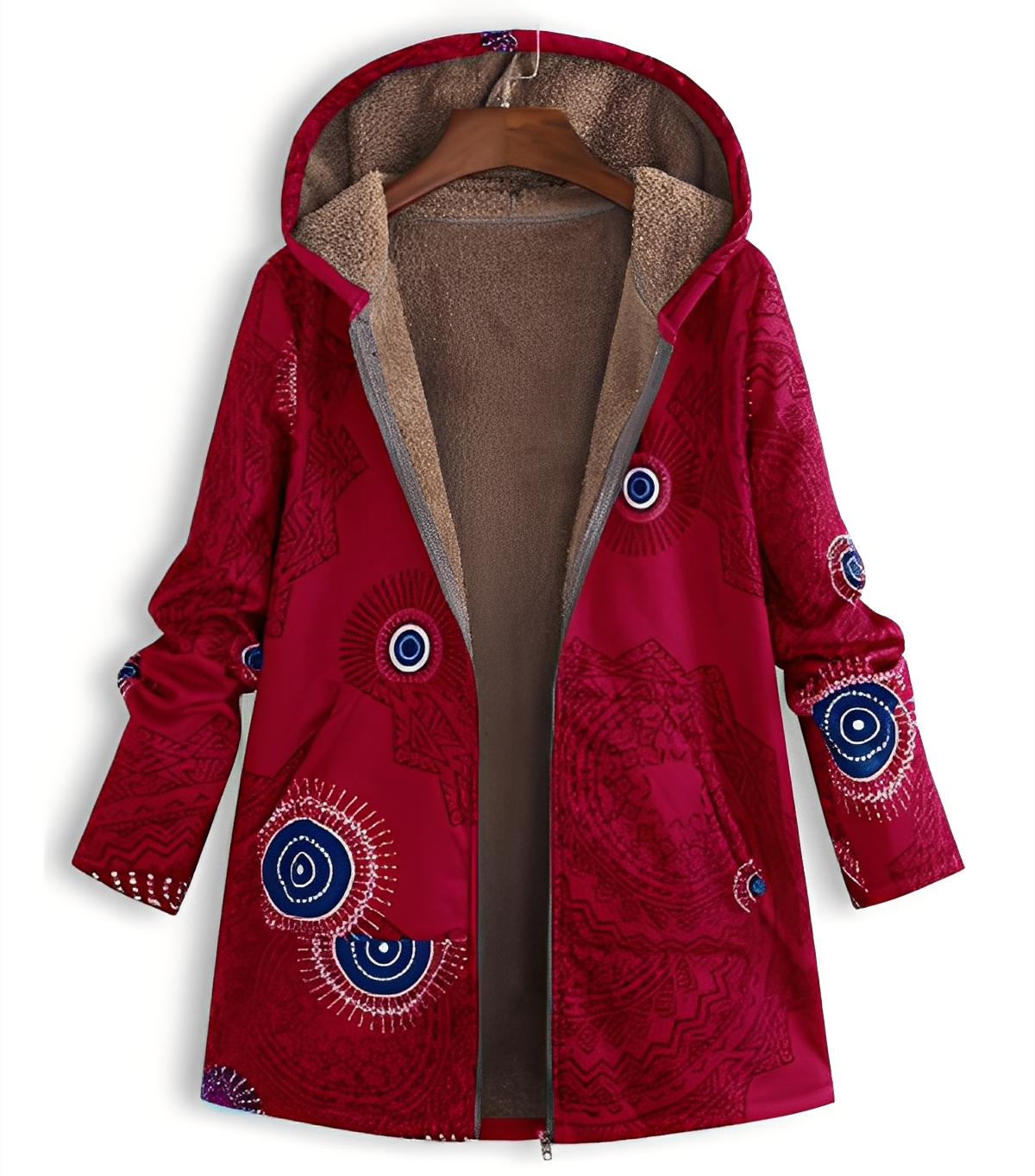 Jaslene - Klassischer, warmer und dicker Damen-Parka