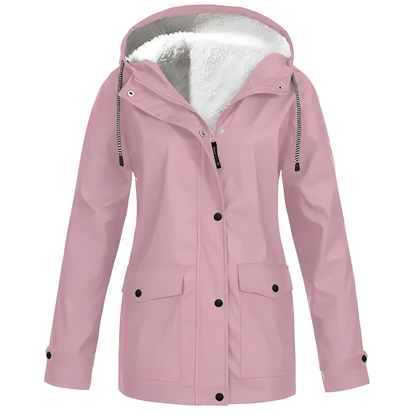 Sherlyn - Frauen Outdoor-Jacke mit Kapuze und weichem Innenfutter