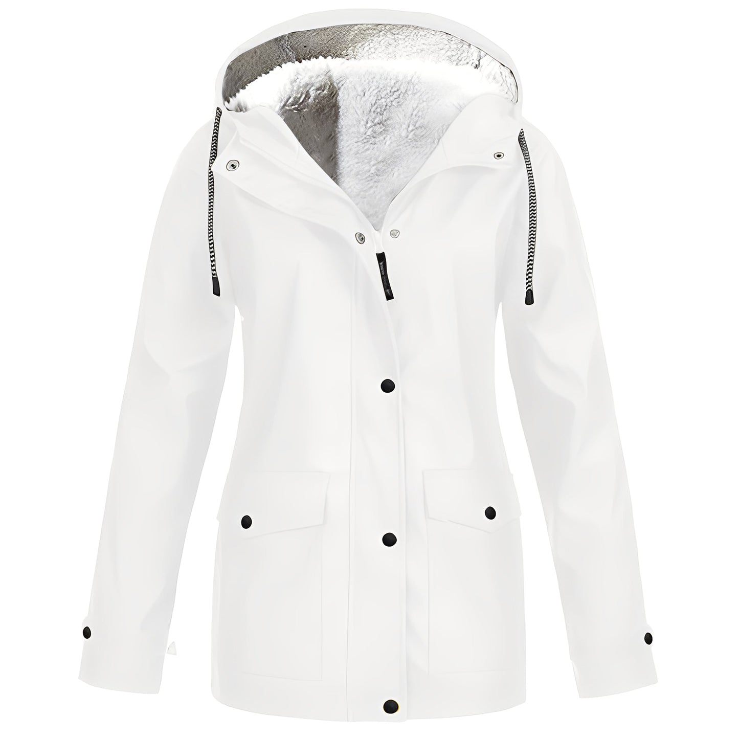 Abbigail - Vielseitige, wasserdichte Damenjacke mit Fleece-Innenfutter