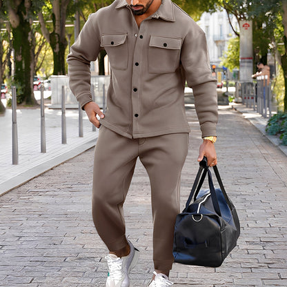 Kent - Schickes Slim-Fit-Set mit Hemd und Hose für Männer