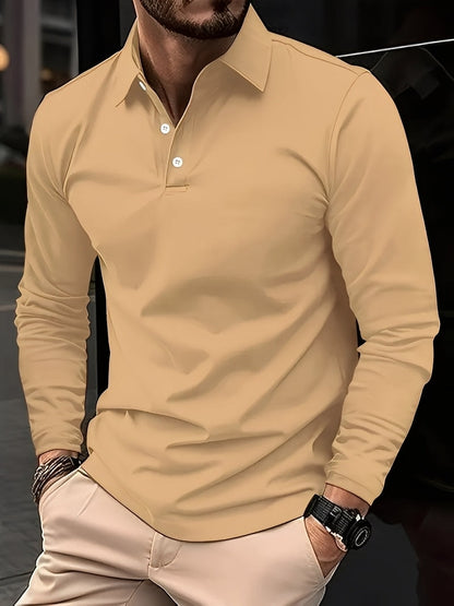 Burton - Klassisches Herren-Langarm-Poloshirt