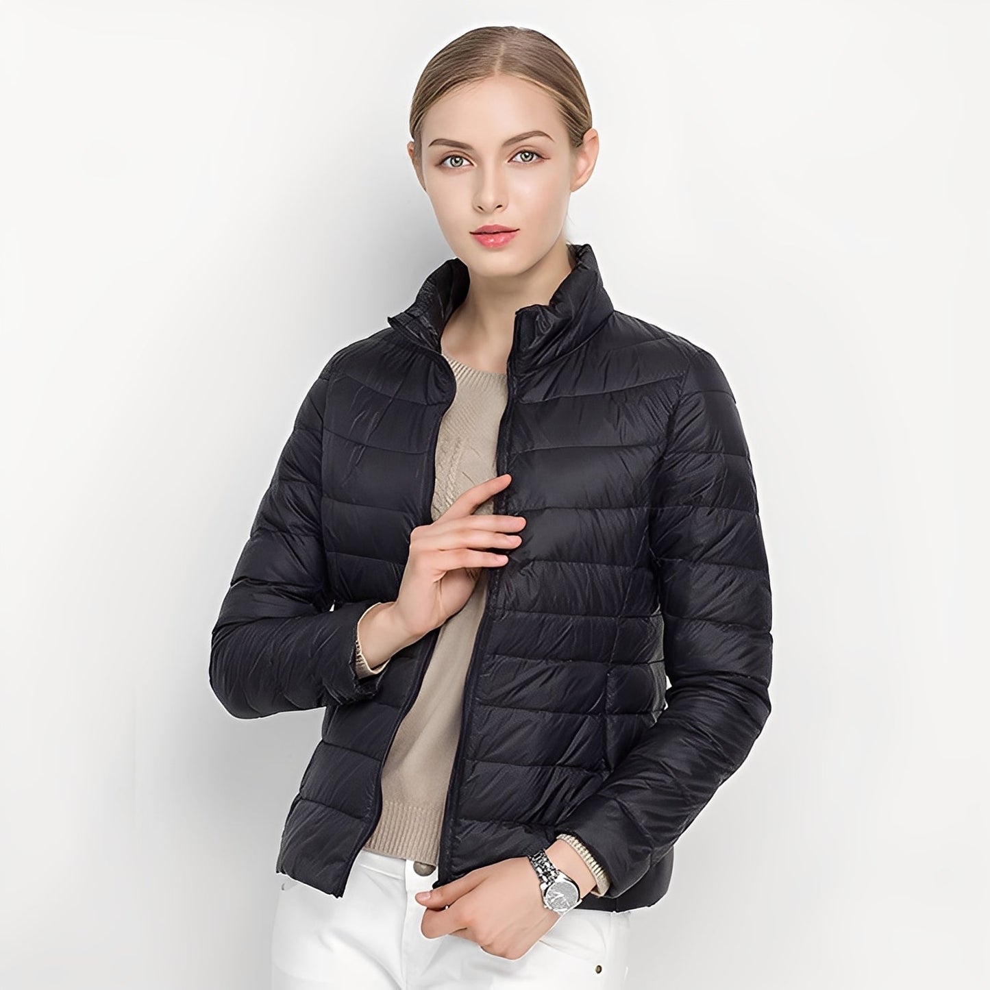 Bethel - Figurbetonte warme Damen-Steppjacke