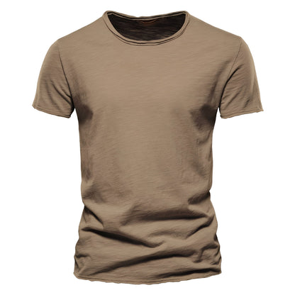 Roderick - Bequemes Herren-T-Shirt aus Baumwolle mit kurzen Ärmeln