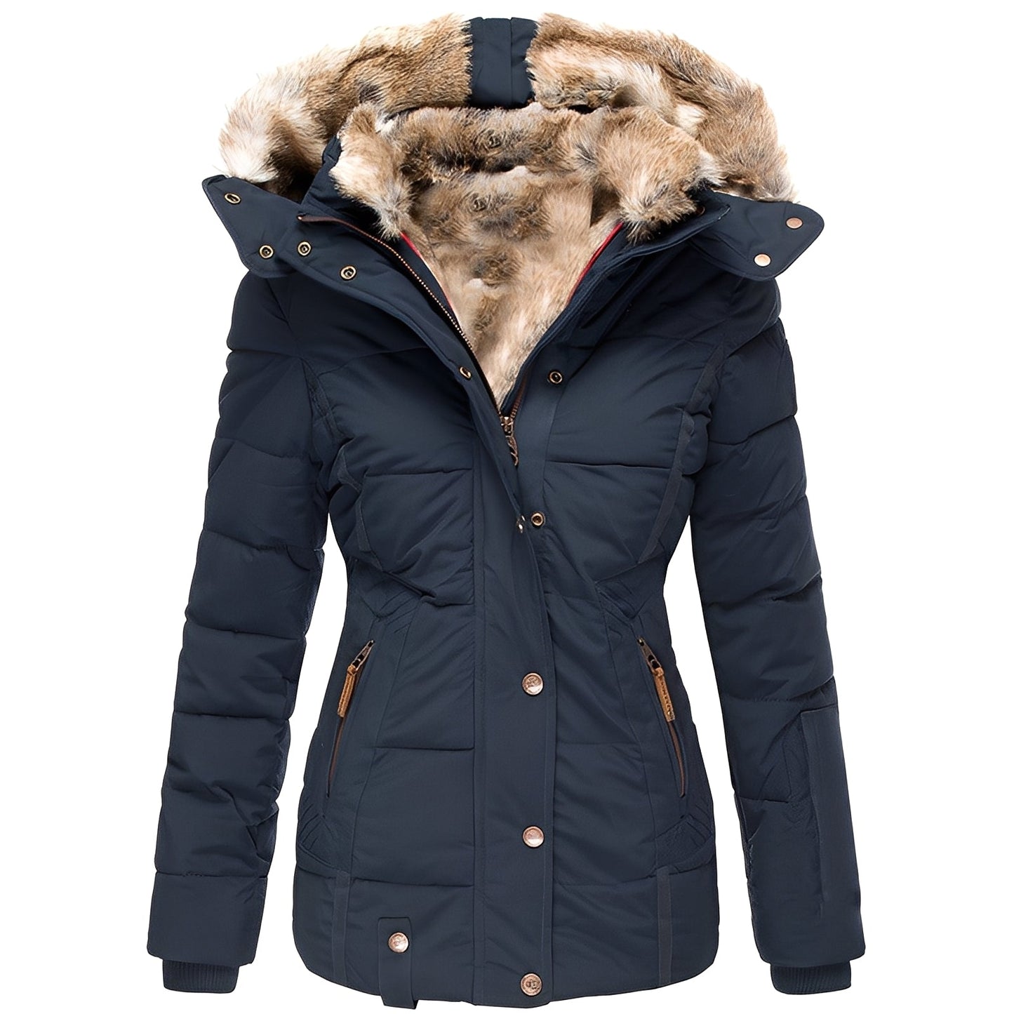 Romilly - Stilvolle und warme Damenjacke mit Kapuze
