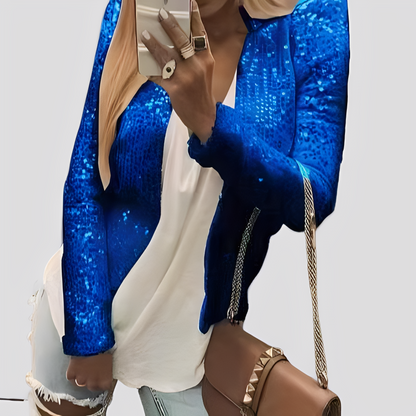 Shannen - Schicker Damenblazer mit Glanz