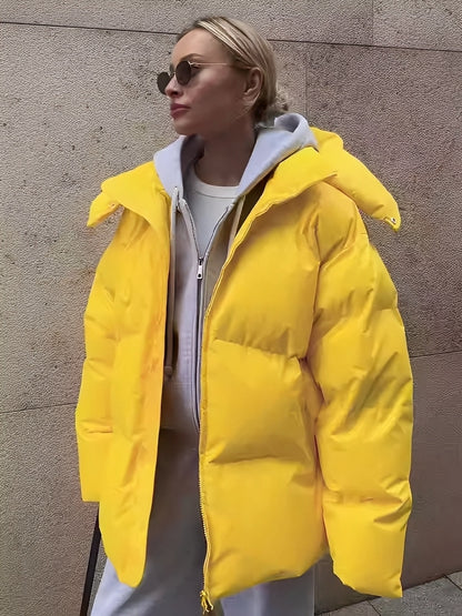 Loreen - Komfortable, warm gefütterte, locker sitzende Damenjacke