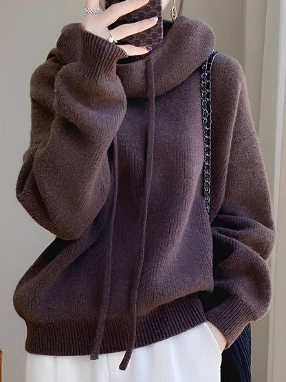 Roxane - Bequemer Damen-Hoodie aus Wolle