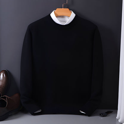 Esmund - Bequemer, leger geschnittener Herren-Kaschmirpullover