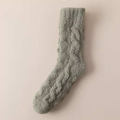 Neely - Vielseitige, wärmende Samt-Fleece-Socken