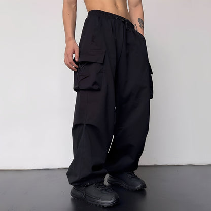 Kaleb - Modische Baggy-Cargohose für Herren