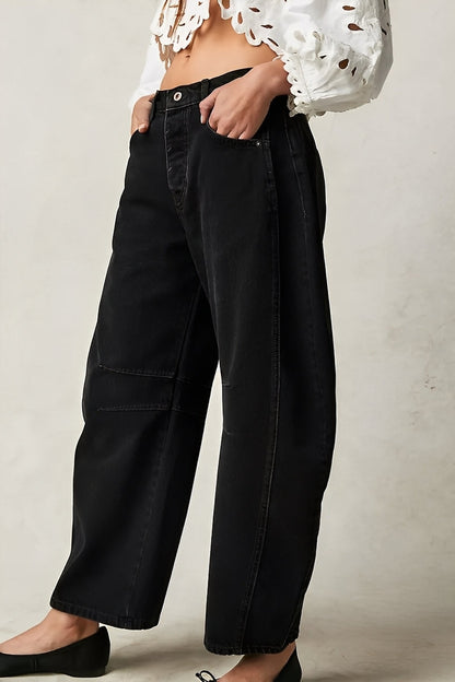 Jocelyn - Leichte Damenjeans mit lockerem Sitz