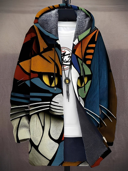 Trenton - Modische Herrenjacke mit Kapuze und Design