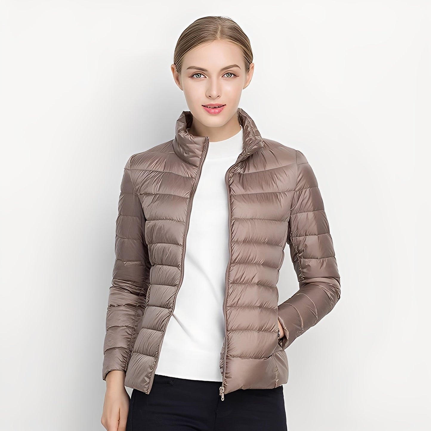 Bethel - Figurbetonte warme Damen-Steppjacke