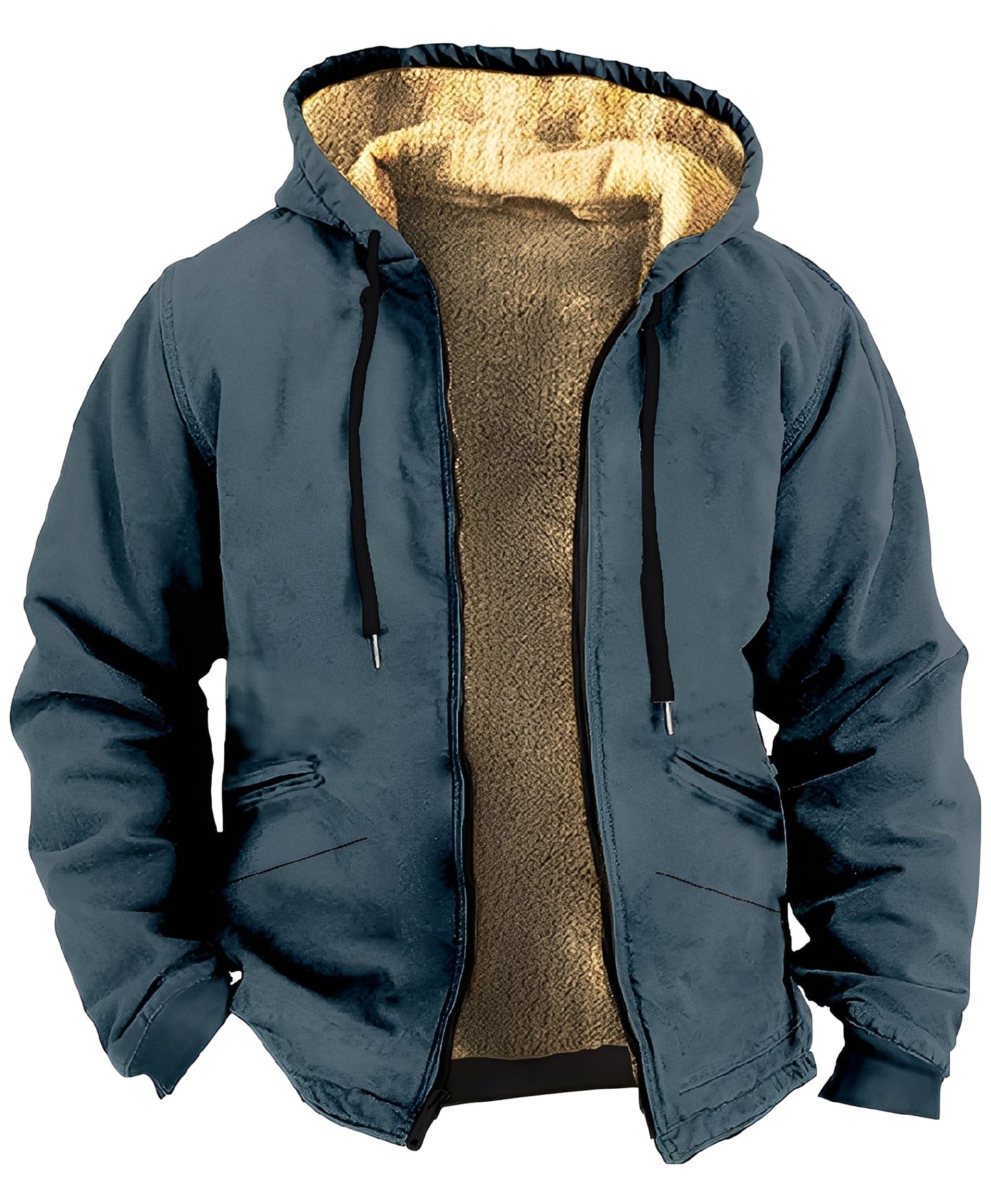 Mervin - Herren-Hoodie aus auffälligem Samt