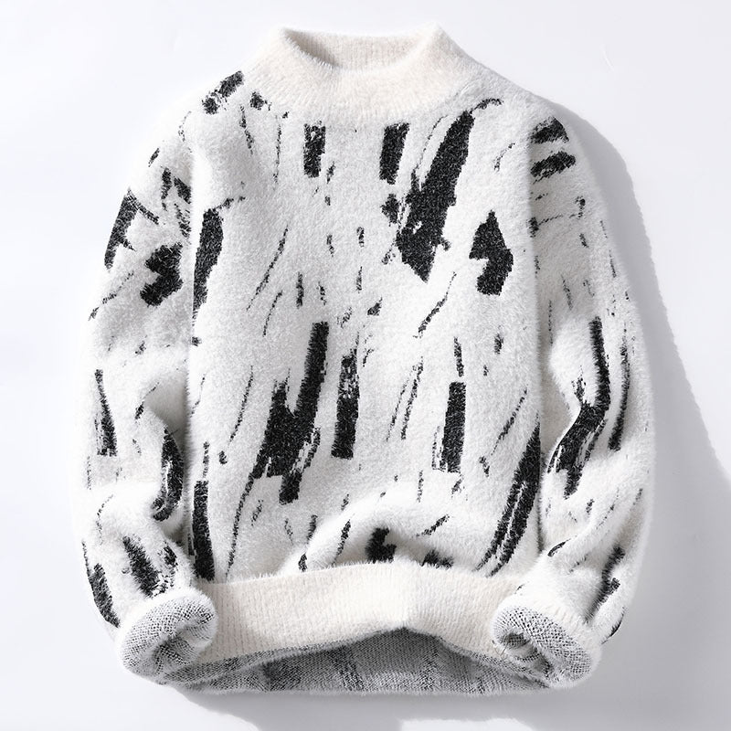 Damian - Moderner Herren-Fleecepulli
