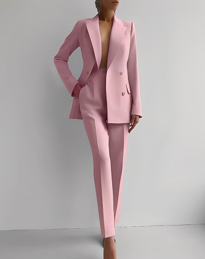 Nydia - Schickes Set für Damen mit schlankem Blazer und Hose