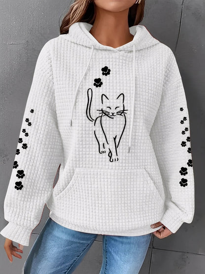 Berenice - Gedruckter Damen-Hoodie für Komfort