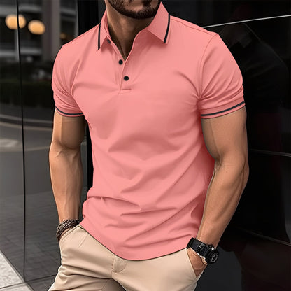 Mervyn - Bequeme Herren-Sportshirts mit kurzen Ärmeln