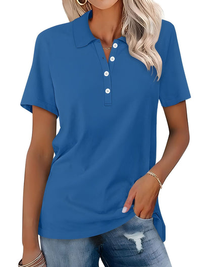 Stella - Bequemes, eng anliegendes Poloshirt für Damen
