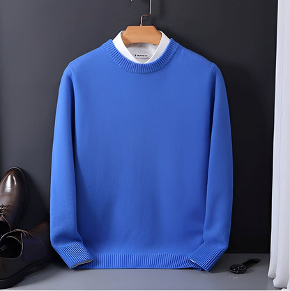 Esmund - Bequemer, leger geschnittener Herren-Kaschmirpullover