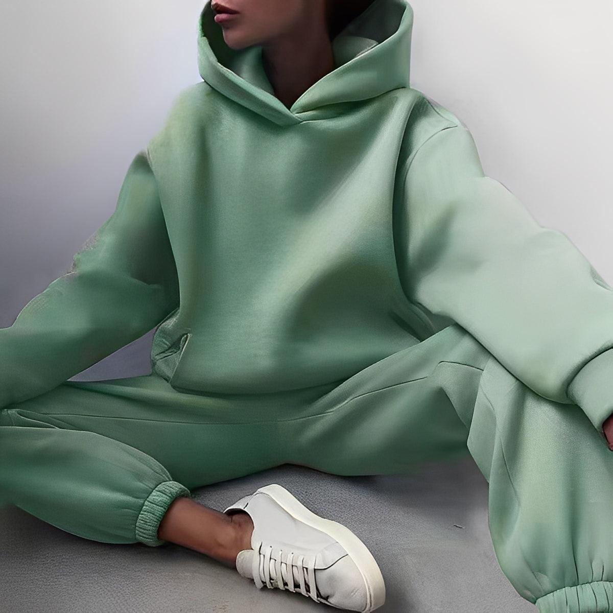 Wenona - Komfortables Freizeitset mit Kapuze für Damen