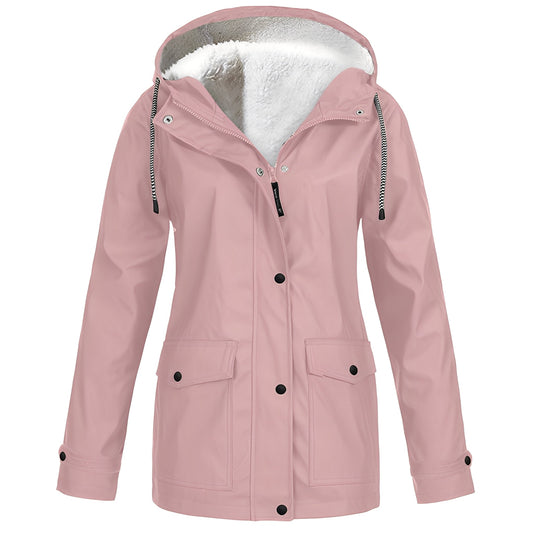 Abbigail - Vielseitige, wasserdichte Damenjacke mit Fleece-Innenfutter