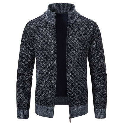 Gerald - Trendige Herren-Karojacke mit Reißverschluss