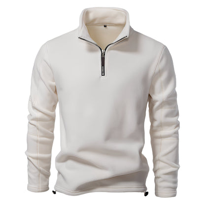 Nicholas - Stilvoller Herren-Fleecepullover mit Reißverschluss