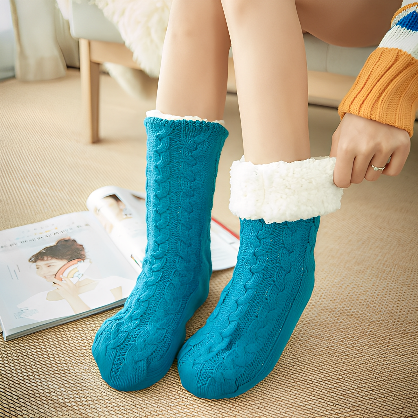Karissa - Kuschelige, warme Socken für Damen