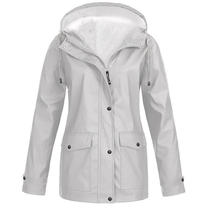 Abbigail - Vielseitige, wasserdichte Damenjacke mit Fleece-Innenfutter