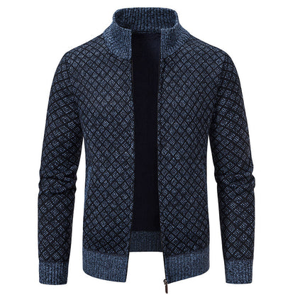 Gerald - Trendige Herren-Karojacke mit Reißverschluss