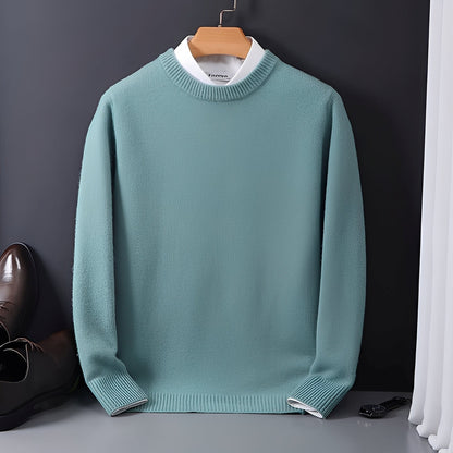 Esmund - Bequemer, leger geschnittener Herren-Kaschmirpullover