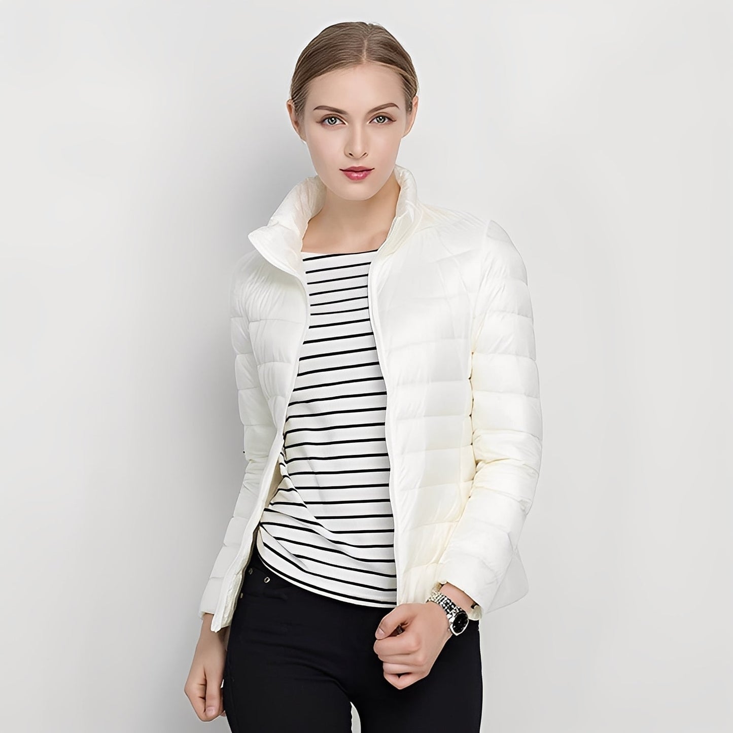 Bethel - Figurbetonte warme Damen-Steppjacke