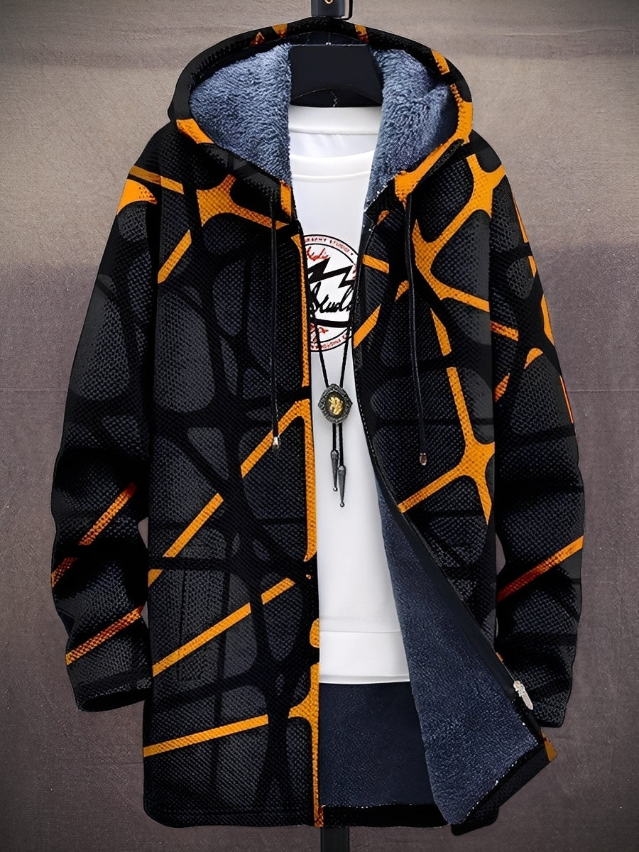 Trenton - Modische Herrenjacke mit Kapuze und Design