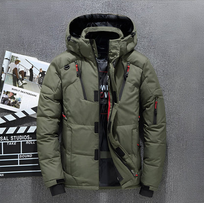 Damian - Trendige Herren-Kapuzenjacke mit zahlreichen Taschen