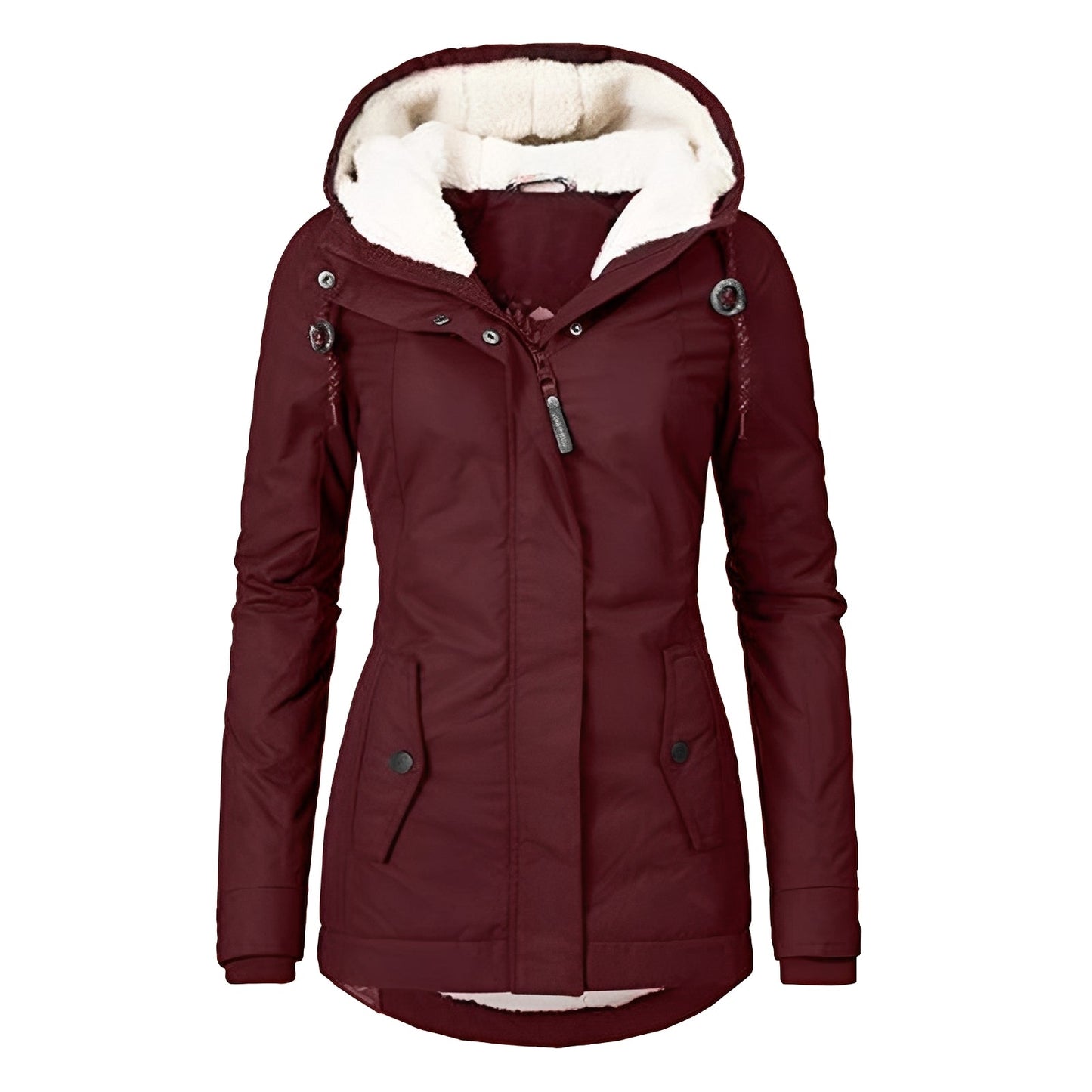 Earleen - Bequeme Sherpa-Fleecejacke für Damen