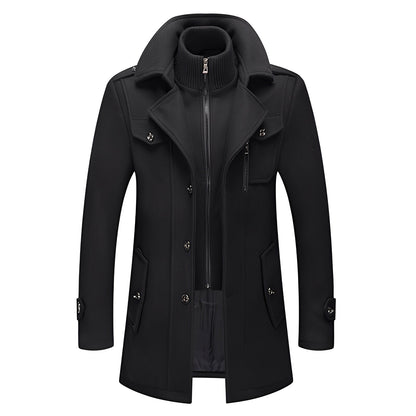 Darius - Moderne, warme Wolljacke für Herren