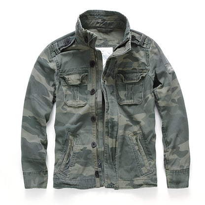 Trenton - Klassische Männer-Jeansjacke mit Taschen