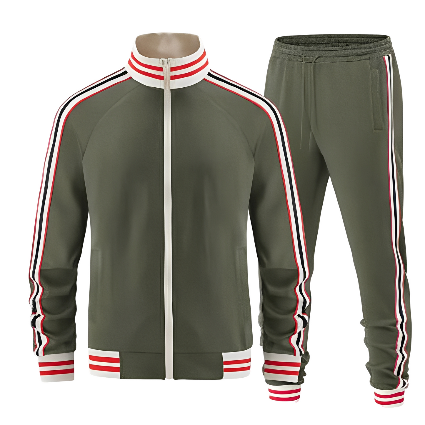 Cullen - Modisches gestreiftes Trainingsset für Herren