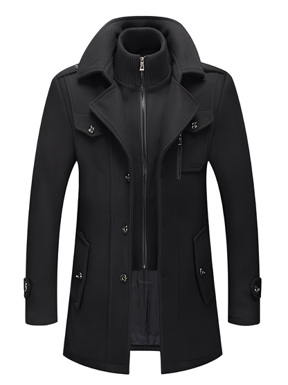 Philip - Modischer Herren-Trenchcoat mit Taschen