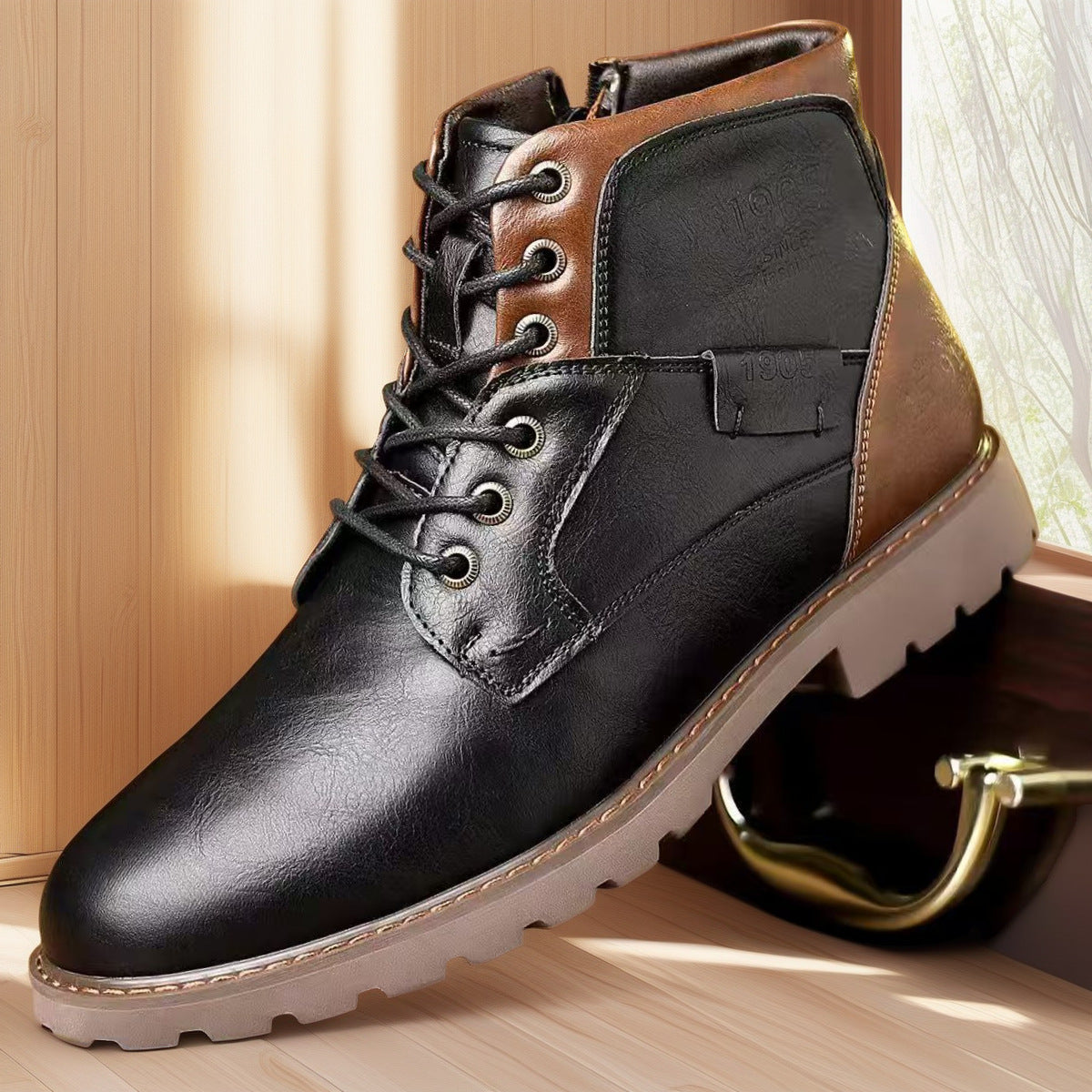 Antony - Männerschuhe mit modernem Reißverschluss