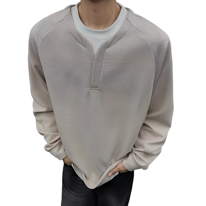 Dayton - Stilvoller Herrenpullover mit eleganter Waffelstruktur