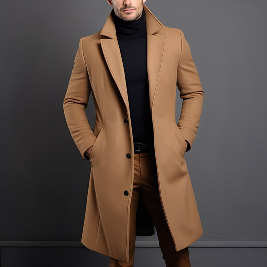 Clifton - Stilvoller Woll-Trenchcoat für Männer