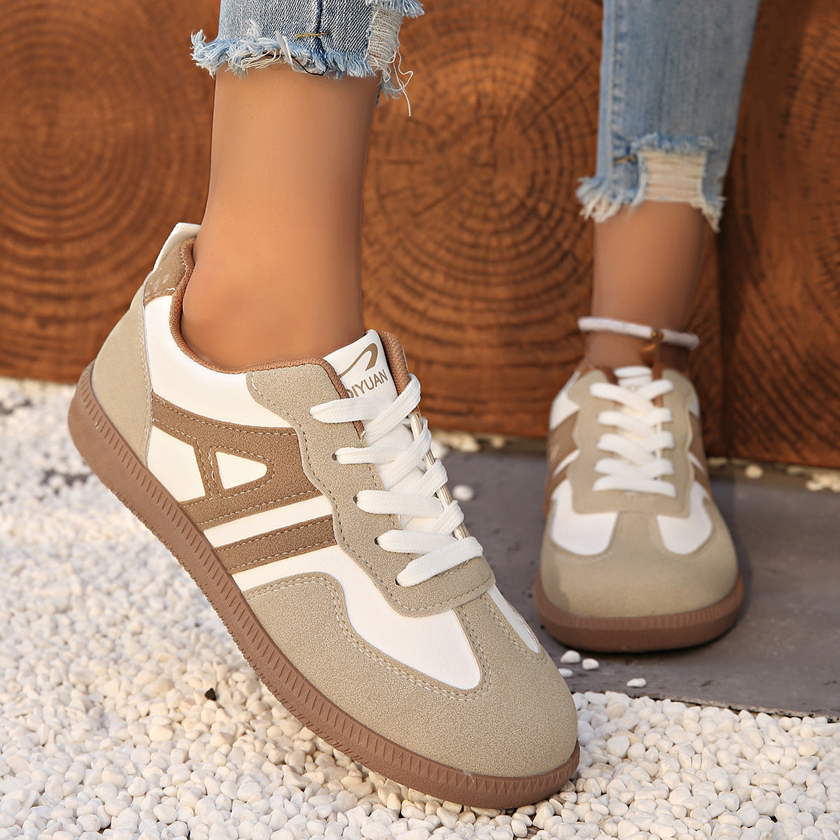 Macy - Komfortable Damenschnürschuhe