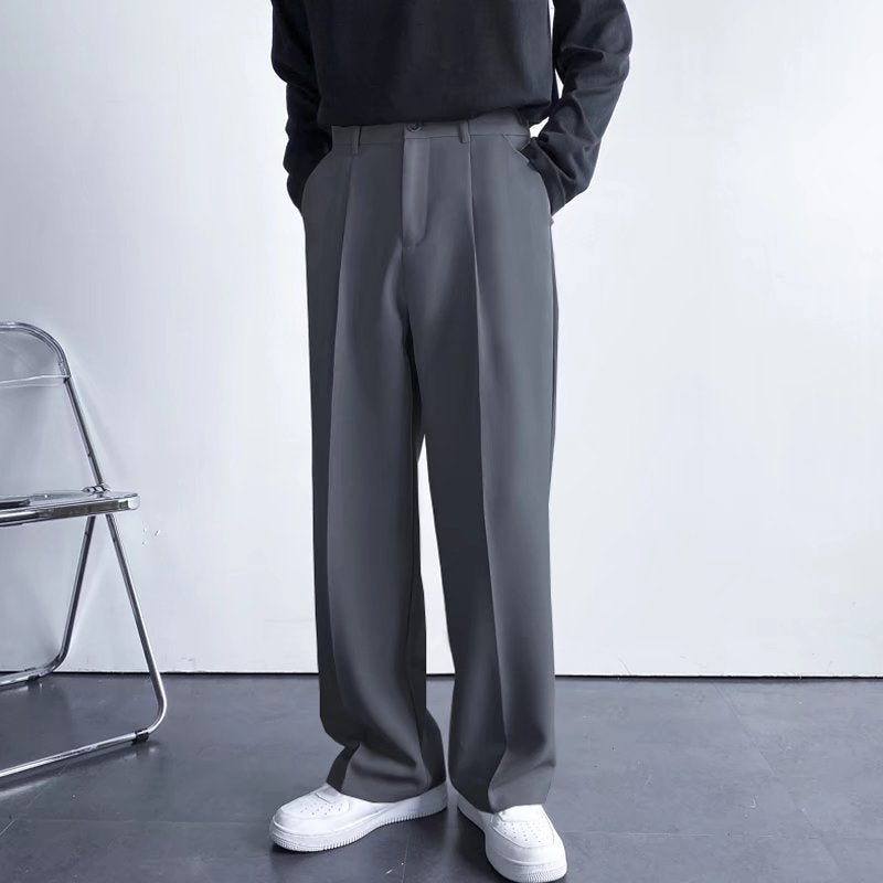 Caleb - Schicke, locker sitzende Männer-Hose mit geradem Bein