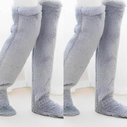 Camellia - Kuschelige, kniehohe Wintersocken für Damen