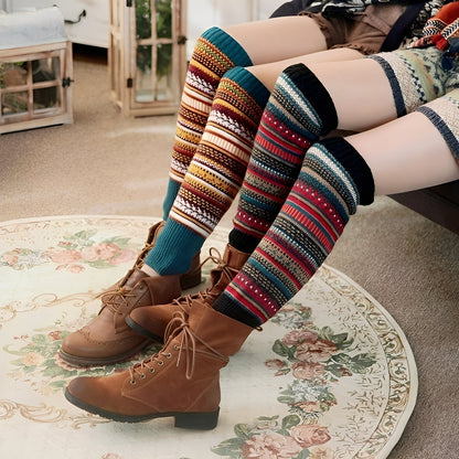 Suzanna - Trendige, warme, dicke Baumwollsocken für Damen