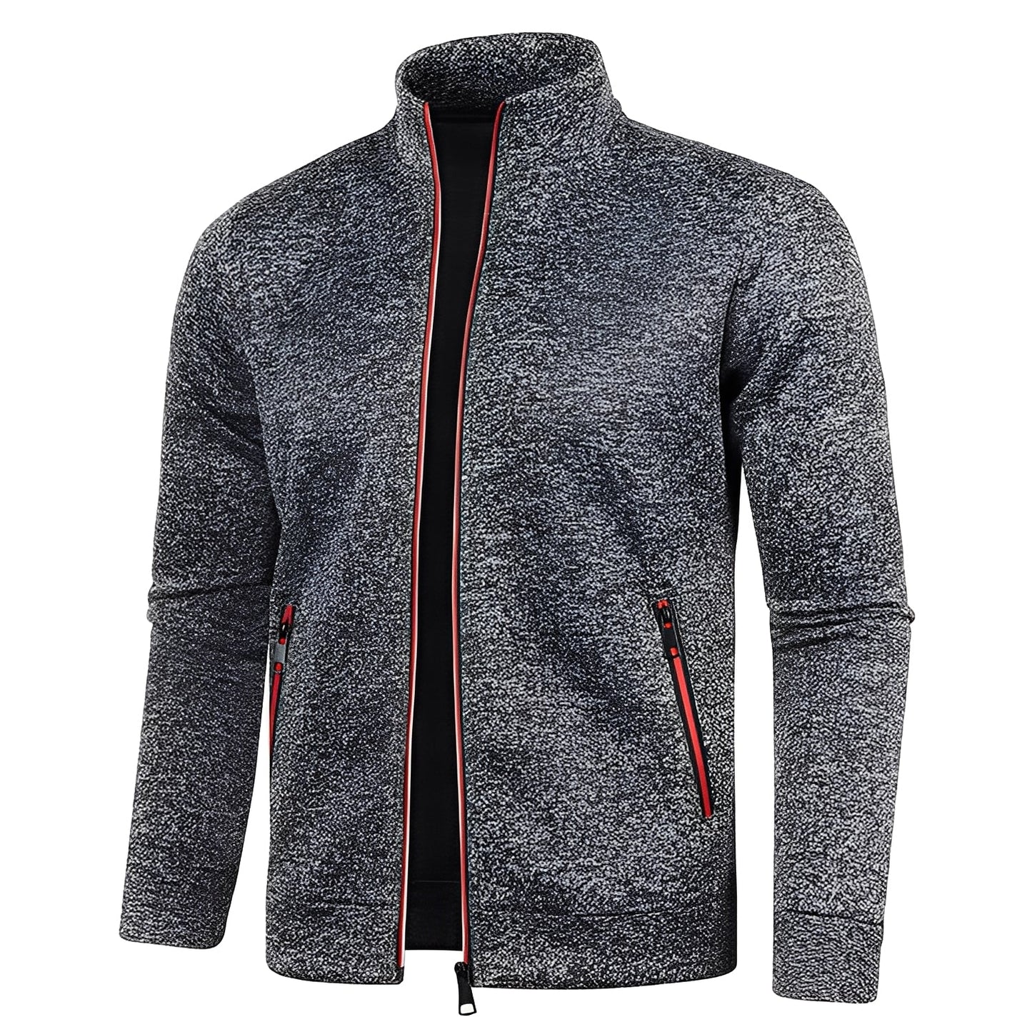 Clive - Trendige Herrenjacke mit Fächern und Zippern